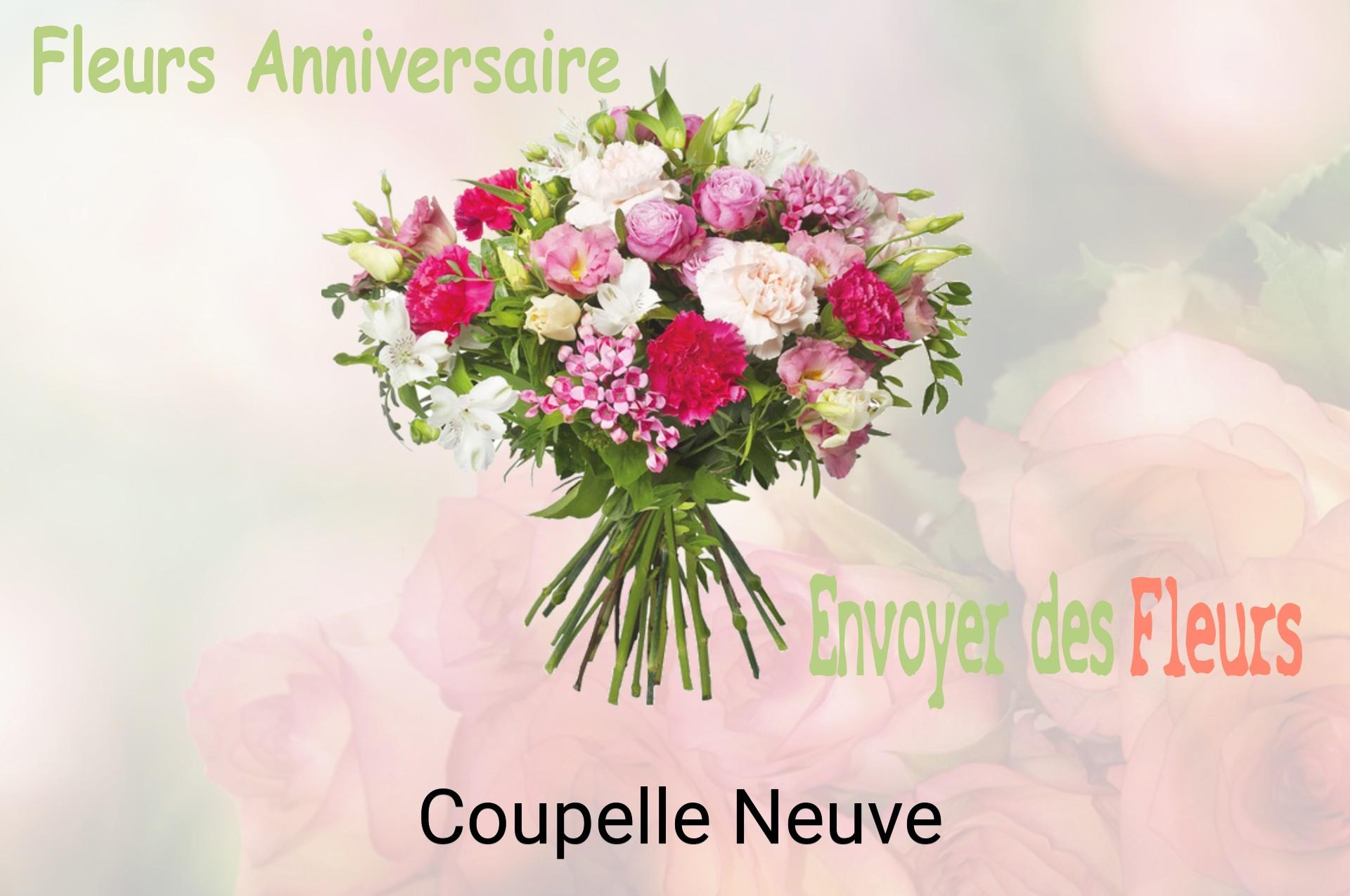 Bouquet de fleurs d’anniversaire livré à Coupelle-Neuve
